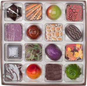 Christopher Elbow Artisanal Chocolate 16-Piece Chocolates Assortment