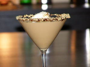 Chocolate Martini - S'Mores Martini