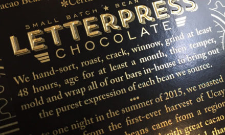 LetterPress Chocolate’s Ucayali Bar – Inside Chocolate