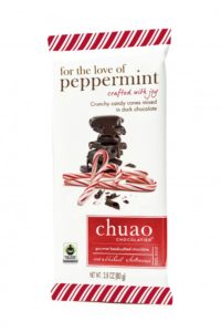 Chuao for the love of peppermint holiday chocolate bar
