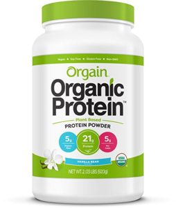 Orgain Vanilla Protein Powder