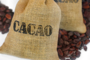 Cacao in Two Jut Sacks