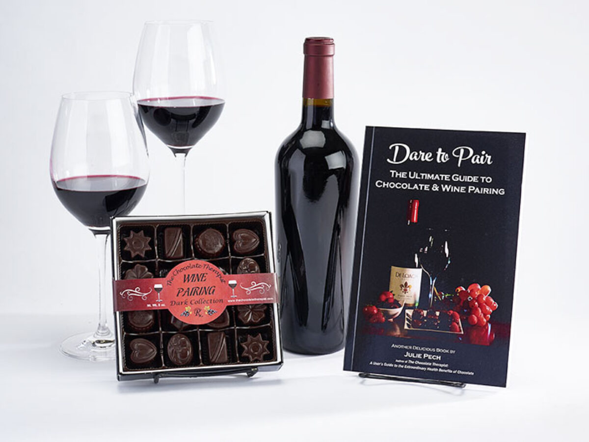 Chocolate and Wine Pairing Gift Set - The Chocolate Therapist