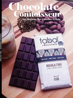 Chocolate Connoisseur Magazine April 2018 Issue Cover