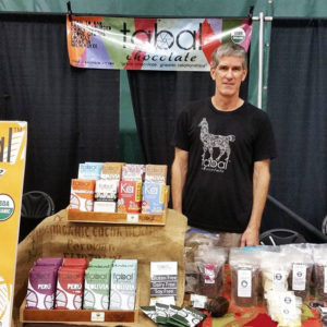 Dan Touts Tabal Chocolate at Broadway Armory Park