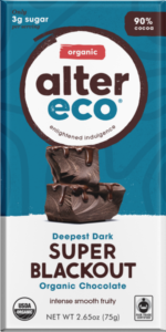 Alter Eco Super Blackout Chocolate Bar