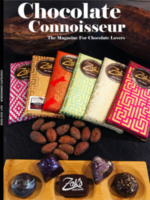 Chocolate Connoisseur Magazine July 2018 Issue Cover