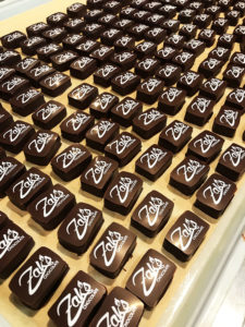 Zaks Chocolate Name Label Chocolate