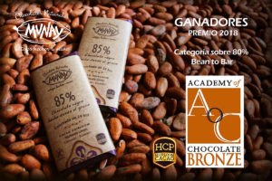 Munay Chocolate Academy of Chocolate Bronze Winner
