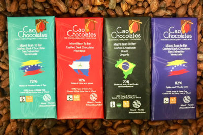 Cao Chocolates Bean-to-Bar Four Pack