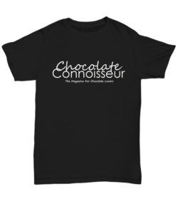 Chocolate Connoisseur Logo T-Shirt - Black