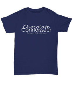Chocolate Connoisseur Logo T-Shirt - Dark Blue