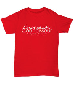 Chocolate Connoisseur Logo T-Shirt - Red