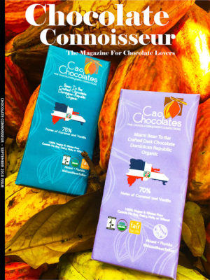 Chocolate Connoisseur Magazine September 2018 Issue Cover