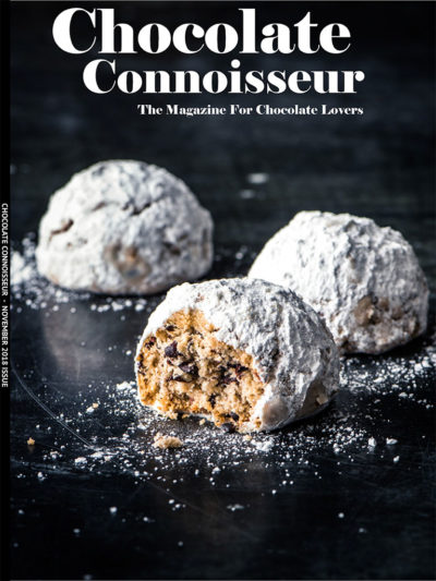 Chocolate Connoisseur Magazine November 2018 Issue Cover