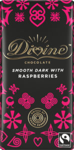 Divine Dark Chocolate Raspberries Bar