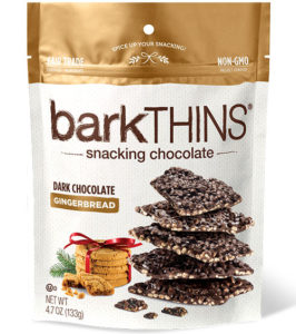 BarkThins Dark Chocolate Gingerbread