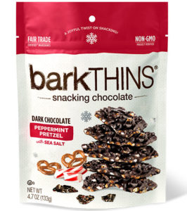 BarkThins Dark Chocolate Peppermint Pretzel