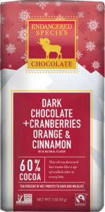 ESC Dark Chocolate Cranberries Orange Cinnamon Bar