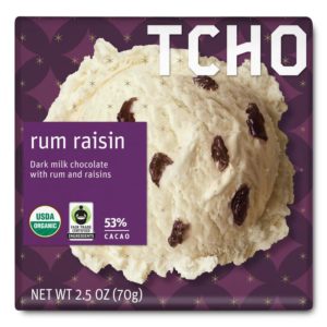 TCHO Rum Raisin Bar