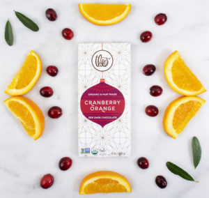 Theo Chocolate Cranberry Orange Bar