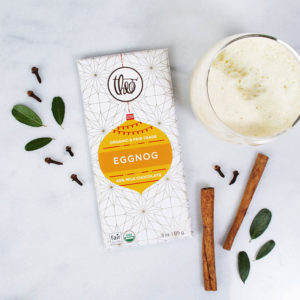 Theo Chocolate Egg Nog Bar