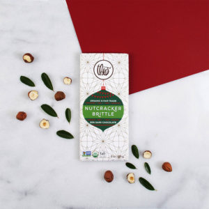 Theo Chocolate Nutcracker Brittle Bar
