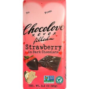 Chocolove Strawberry Valentines Bar
