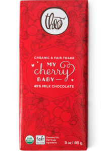 Theo Valentines Bars My Cherry Baby Chocolate Bar