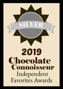 2019 Chocolate Connoisseur Independent Favorites Award Silver
