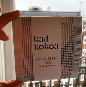 Kad Kokoa Shiso Seeds 58 Dark Chocolate