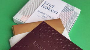 Kad Kokoa Shiso Seeds Chocolate Bar