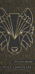 Wolf Chocolate Dark Banana Bar