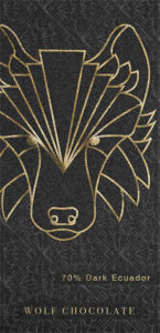 Wolf Chocolate Dark Ecuador Bar