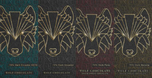 Wolf Chocolate Four Bar Collection