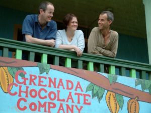 James Booth, Chantal Coady, and Mott Green in Grenada