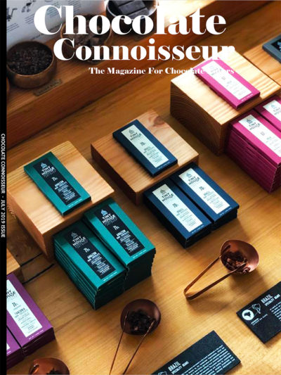 Chocolate Connoisseur Magazine July 2019 Issue Cover