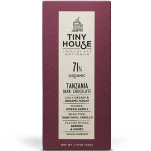 Tiny House Tanzania Dark Chocolate Bar