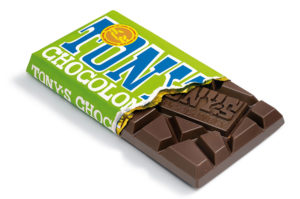 Tonys Chocolonely Dark Chocolate Almond Sea Salt Bar