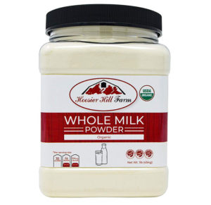 Hoosier Hill Farm Organic Whole Milk Powder