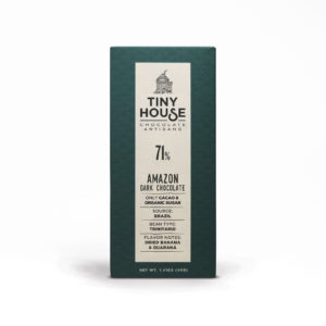 Tiny House Chocolate Amazon 71% Dark Chocolate Bar