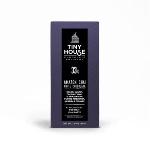 Tiny House Chocolate Amazon Chai 33% White Chocolate Bar
