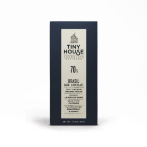 Tiny House Chocolate Brasil 70 Dark Chocolate Bar