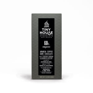 Tiny House Chocolate Coffee 68% Dark Chocolate Bar