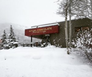 Ritual Chocolate Cafe in the Winter