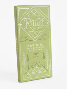 Ritual Chocolate Fleur de Sel Dark Chocolate Bar