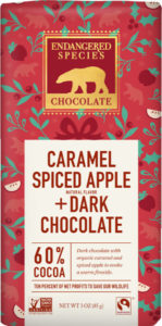 Endangered Species Chocolate Caramel Spiced Apple Chocolate Bar