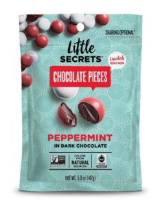 Little Secrets Peppermint in Dark Chocolate Chocolate Pieces