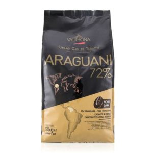 Valrhona Araguani 72 Dark Chocolate Baking Feves