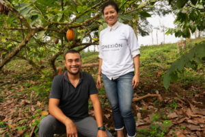 Jenny Samaniego and Juan Carlos Mesias